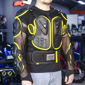 Черепаха защитная ATAKI SC-P114 (черн/кисл желт, M)