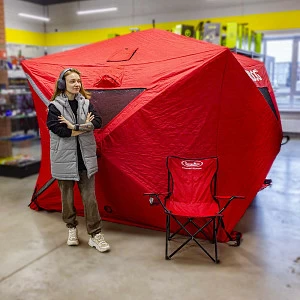 Палатка для зимней рыбалки Snowdog Cube