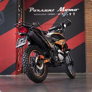 Мотоцикл эндуро ROCKOT XR250 (черный/оранжевый, 21/18, ЭПТС)