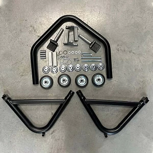 Мотоподкат задний разборный универсальный + комплект крепежа