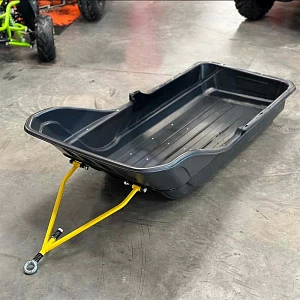 Сани-волокуши 1430 с отбойником и накладками, демпфер 57,5 см