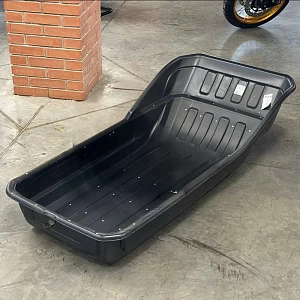 Сани-волокуши 1430 с отбойником и накладками, демпфер 57,5 см