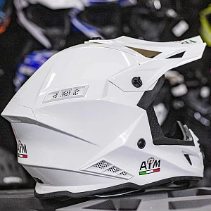 Шлем кроссовый AiM RH855 (Fiber Glass)