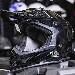 Шлем кроссовый AiM RH855 (Fiber Glass)
