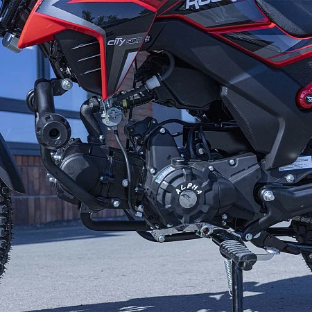 >!< Мопед ROCKOT ALPHA CITY M-12 (красный глянцевый)