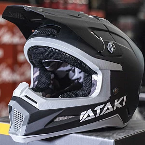 Шлем кроссовый ATAKI SC-18 SOLID детский