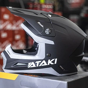 Шлем кроссовый ATAKI SC-18 SOLID