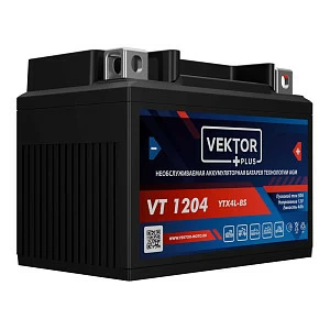 Аккумуляторная батарея VEKTOR PLUS VT 1204