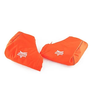 Муфты Драйв Моторс на руль оранжевые, флисовые (СП)