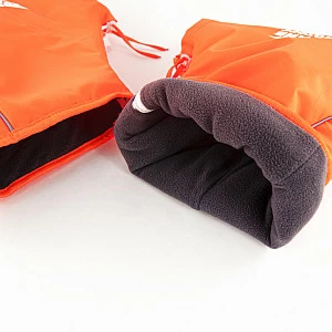 Муфты Драйв Моторс на руль оранжевые, флисовые (СП)