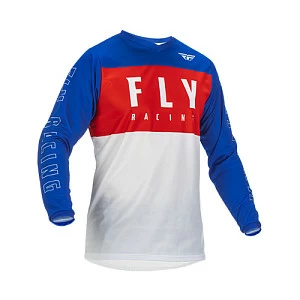 Джерси FLY RACING F-16 (2022) (красн/бел/син, M)