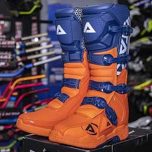 Мотоботы кроссовые ATAKI MX-001 (оранж/син, 44)