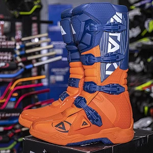 Мотоботы кроссовые ATAKI MX-001 (оранж/син, 44)