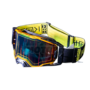 Очки защитные кроссовые KIOSHI MX PRO (зол/черн)