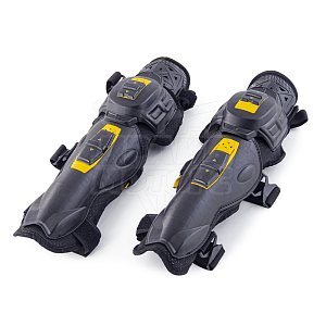 Защита коленей, взрослые с регулируемой вентиляцией + сумочка (черн)