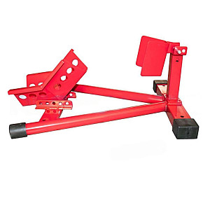 Ловушка-фиксатор для переднего колеса мотоцикла