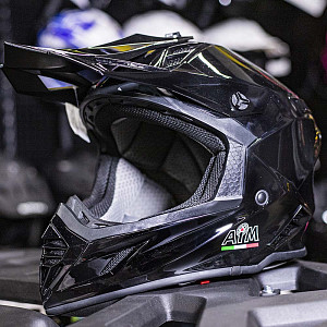 Шлем кроссовый AiM RH855 (Fiber Glass)