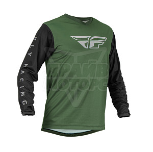 Джерси FLY RACING F-16 (зел/черн, M)