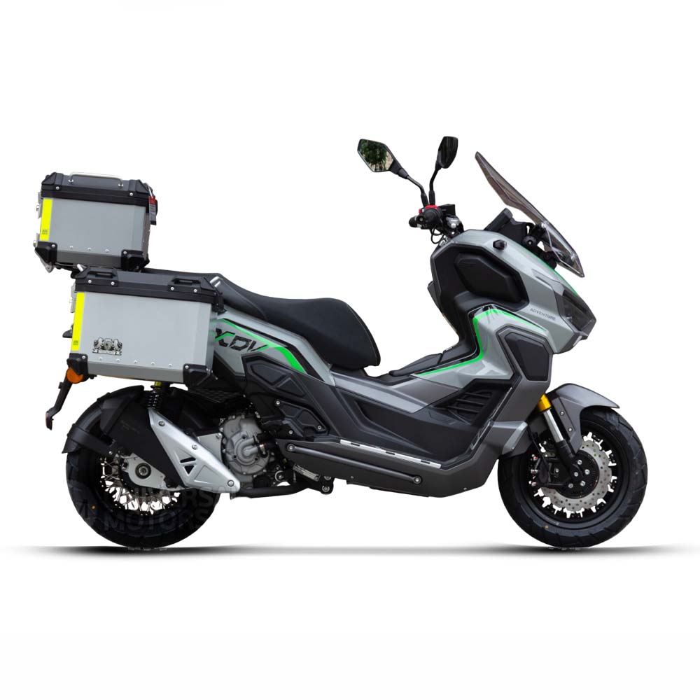 Скутер Regulmoto XDV ADVENTURE 300CC 4T в комплекте с кофрами (LJ300T-18) EFI (Серый)