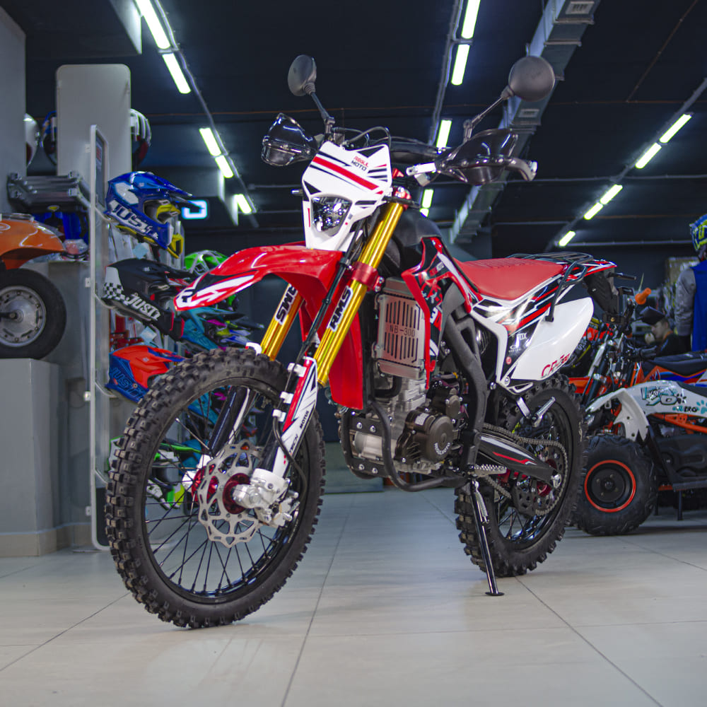 Мотоцикл Regulmoto CR-Z 300 (Белый/ красный, , 300001-3)