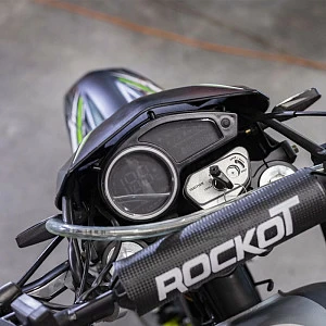 Мотоцикл эндуро ROCKOT XR250 (черный/зеленый, 21/18, ЭПТС)