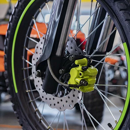 Мотоцикл эндуро ROCKOT XR250 (черный/зеленый, 21/18, ЭПТС)