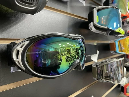 Очки RACING GOGGLE 815-6, радужная линза