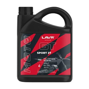 Моторное масло для мотоцикла GT SPORT 2T LAVR MOTOLINE, 4 л
