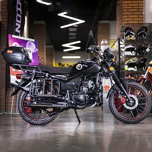 >!< Мопед ROCKOT ALPHA TOURIST M-12 (черный глянцевый)