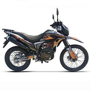 Мотоцикл Regulmoto TE 4 valve oil (Черный/ оранжевый, 200037-2)
