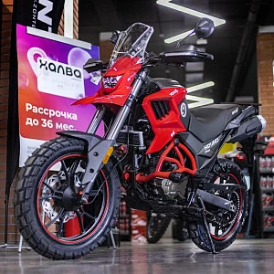 >!< Мотоцикл турэндуро ROCKOT HOUND 2.0 (красный)