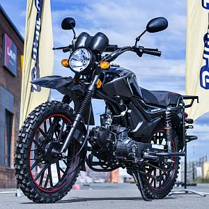 >!< Мопед ROCKOT ALPHA OFFROAD M-12 (черный глянцевый)