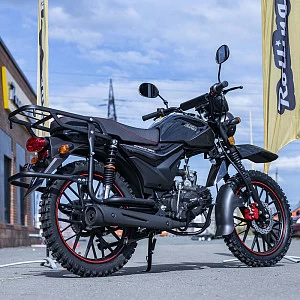 >!< Мопед ROCKOT ALPHA OFFROAD M-12 (черный глянцевый)