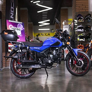 >!< Мопед ROCKOT ALPHA TOURIST M-12 (синий глянцевый)