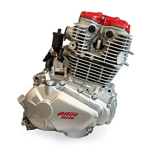 Двигатель в сборе ZS 175FMN (CB300RL) возд. охл., электростартер, кик стартер,  5 передач PITONMOTO