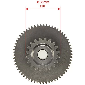 Шестерня ведущая электростартера KAYO двиг. YX CB250 (воздушный)  CN