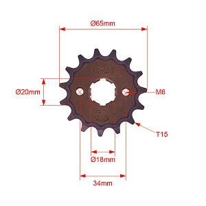 Звезда ведущая 420-15T d-20  SM-PARTS