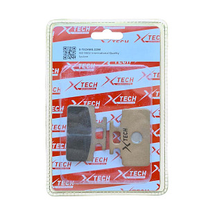 Колодки тормозные дисковые #4 X-TECH (semi-metallic) полуметаллические